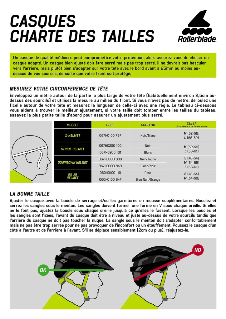 Skateboard helmet Rollerblade Stride Black 2023