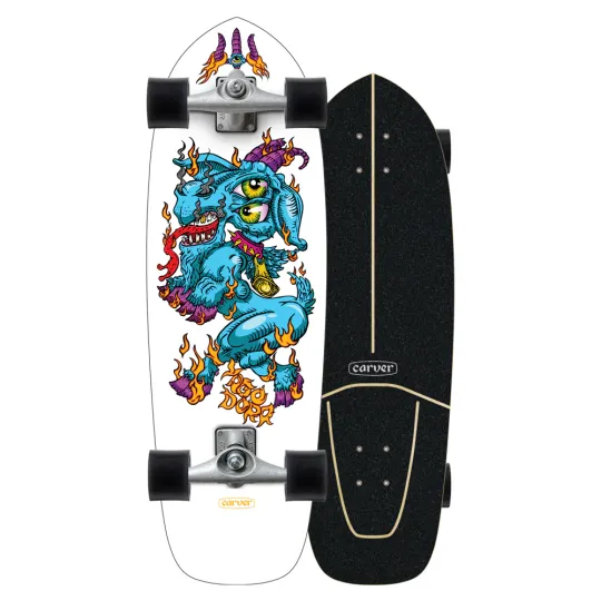 Surfskate Carver Yago Fire Goat 30.75" 2024 - Complete 