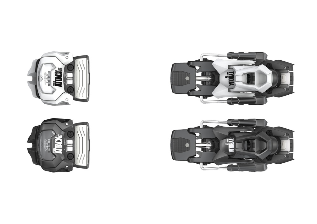 Alpine ski binding Head Attack 17 Gw W/O Br.[A]S.Bk/M.Wh Mix 2024