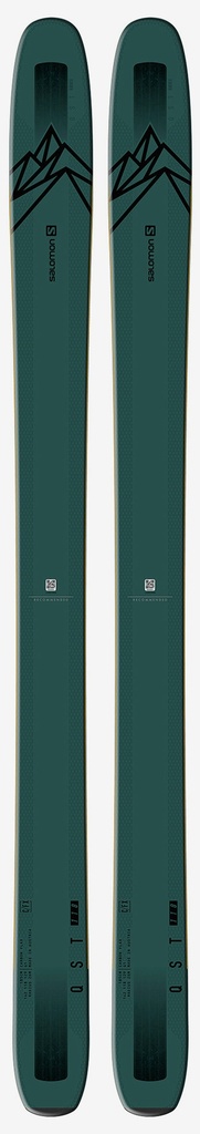 Ski Salomon N QST 118 Dark Grey 2020