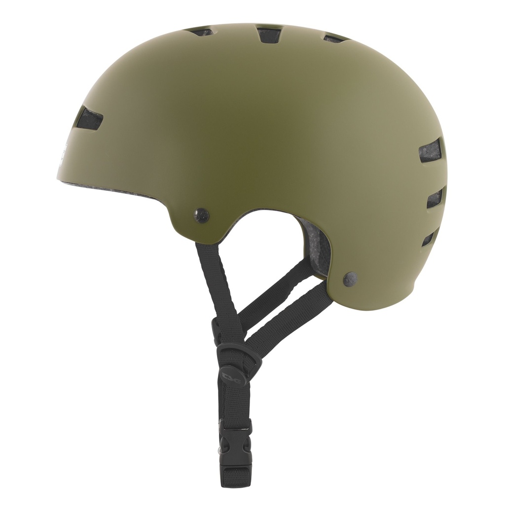 Skateboard-Helm Tsg Evolution Solid Color Olive Satin 2023 