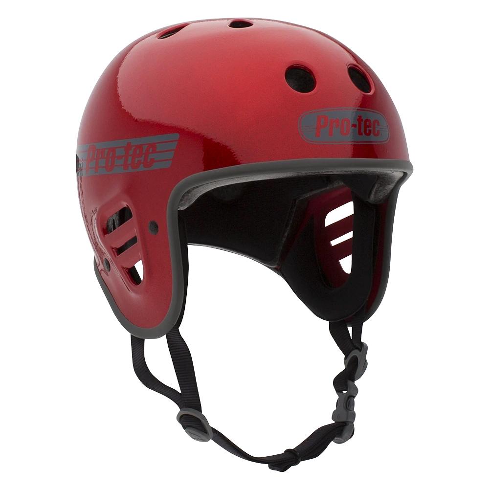 Skateboard helmet Pro-tec Full Cut Cert Red Metal Flake 2023 