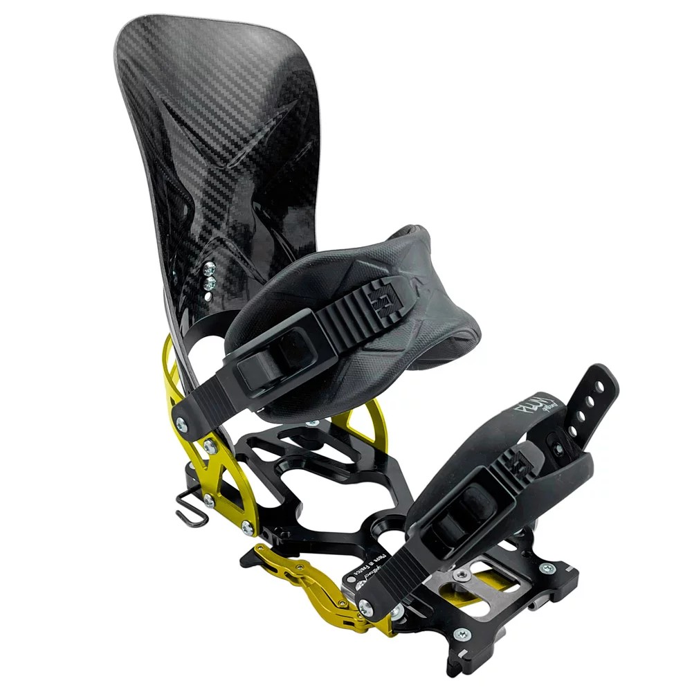 [3700693410731] Fixations pour Splitboard Plum Feyan Carbon 2025  (39.0-42.0 / M, Yellow)