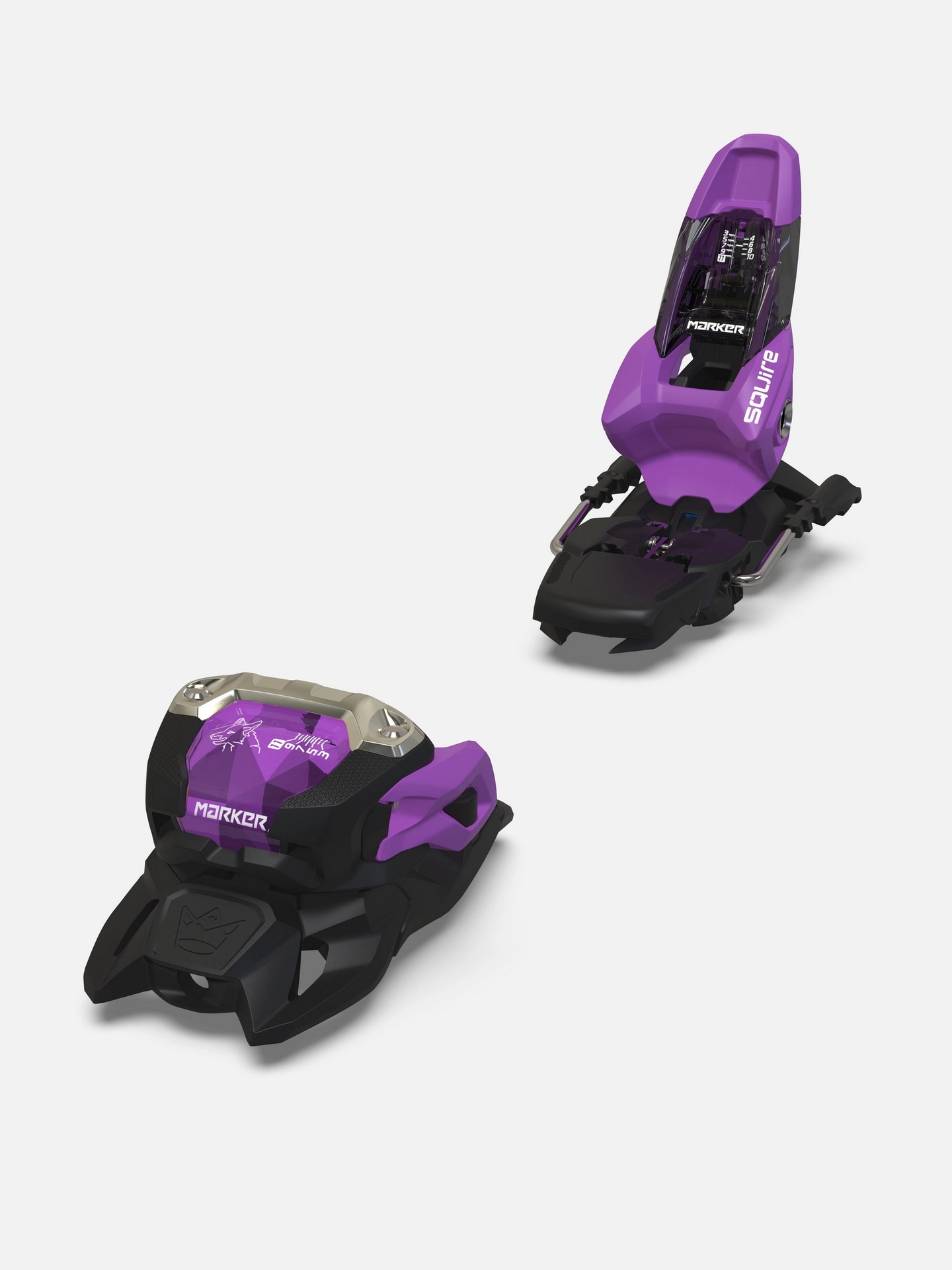 [883295408085] Alpine ski binding Marker Squire 11 2027  (110, Black/Purple)
