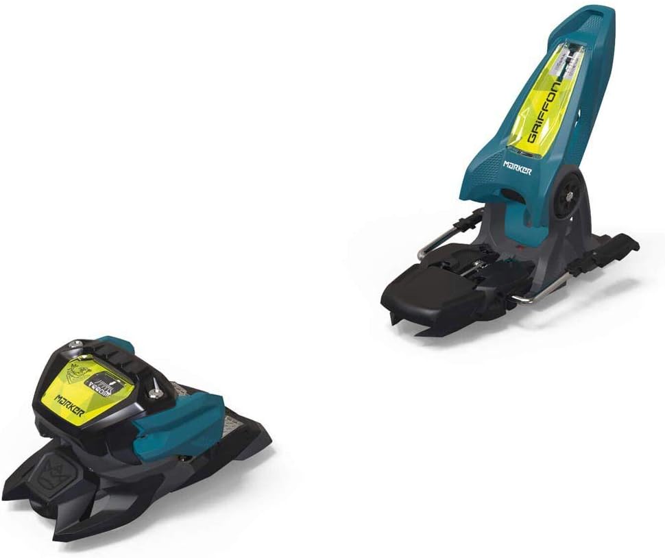 [38903_296395] Fixation de ski alpin Marker Griffon 13 2026  (Teal-Flo-Yellow, 100)