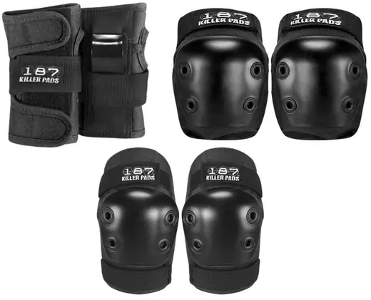 [39463_335569] Protection Set 187 Killer Pads Pads Black 2023  (M)