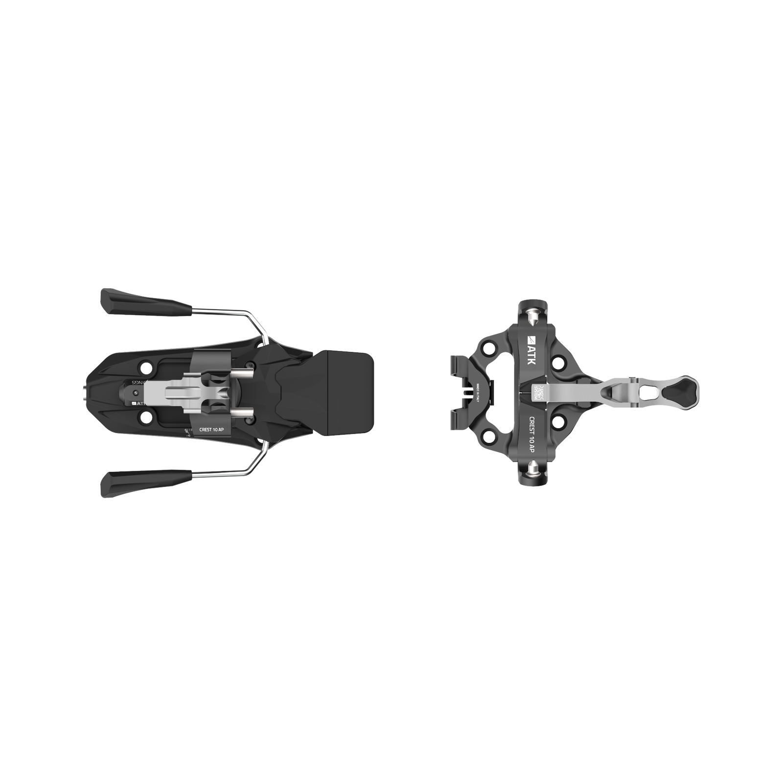 [8055719737022] Fixation de ski de randonnée ATK Race Crest 10 2027  (86, Black)
