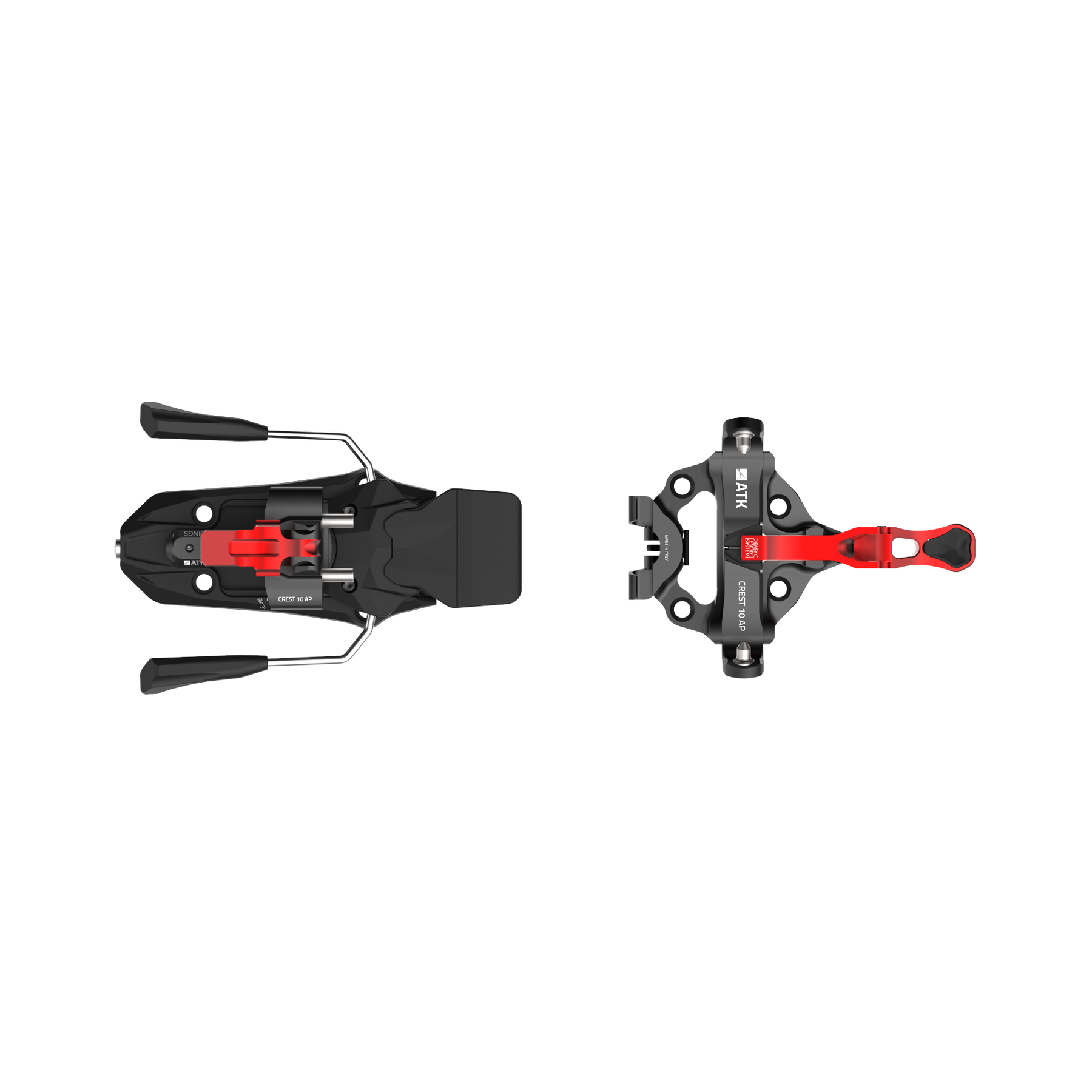[8055719737060] Fixation de ski de randonnée ATK Race Crest 10 2027  (86, Red1)