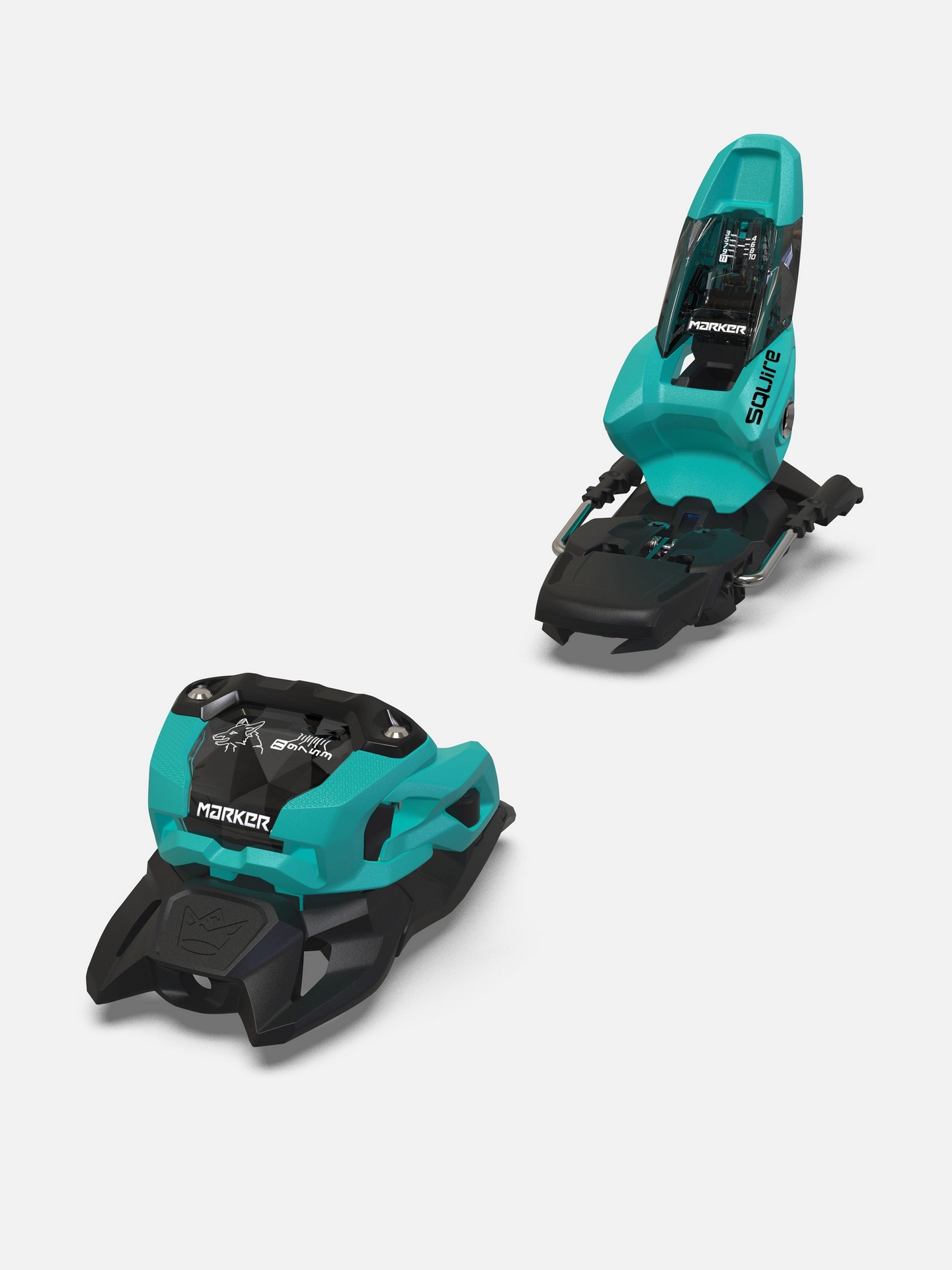 [883295500543] Alpine ski binding Marker Squire 11 2027  (90, Black/Teal)