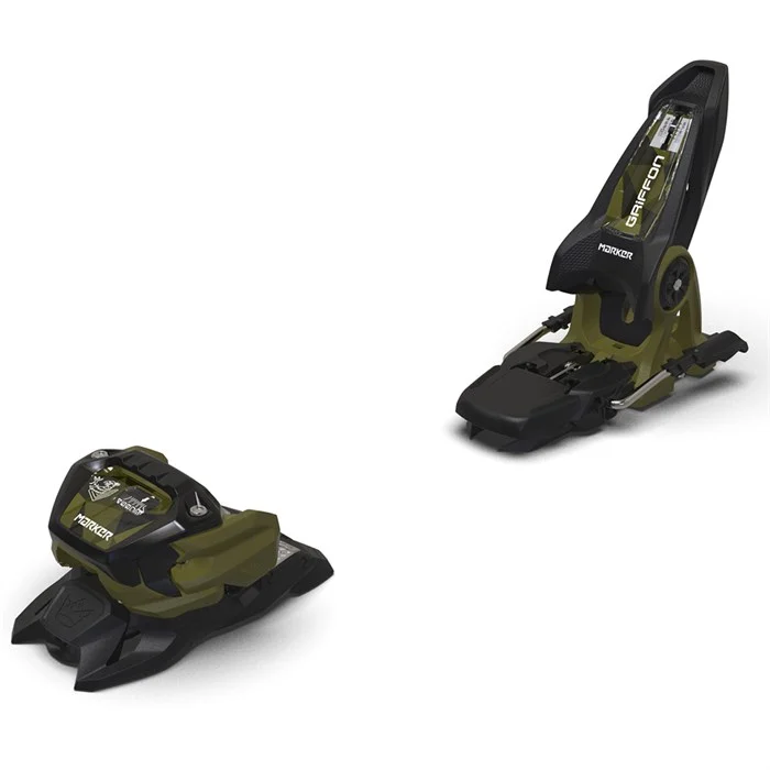 [883295503056] Alpine ski binding Marker Griffon 13 2026  (Black/Olive Green, 90)