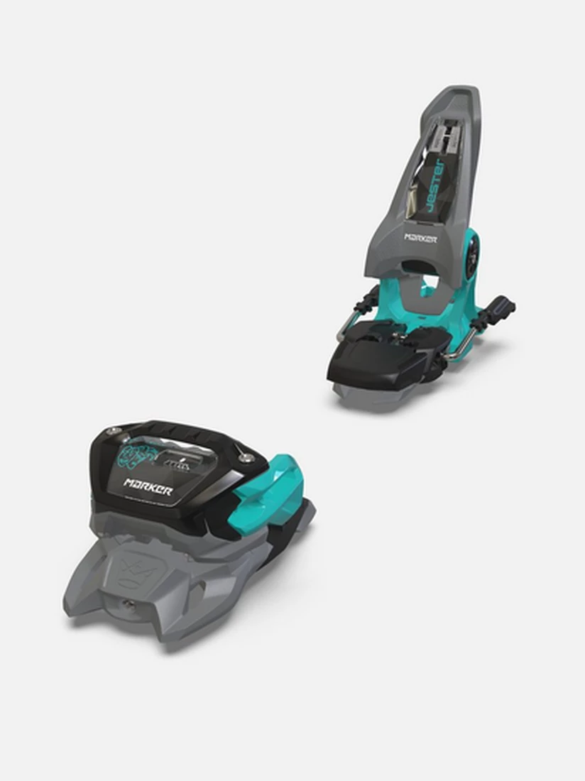 [883295500772] Alpine ski binding Marker Jester 16 2026  (110, Gray/Turquoise)